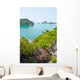 Island and Sea in Gulf of Thailand Wall Mural