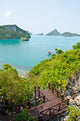 Island and Sea in Gulf of Thailand Wall Mural