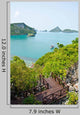 Island and Sea in Gulf of Thailand Wall Mural