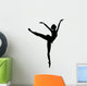 Ballerina Silhouette - Plie Wall Decal