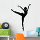 Ballerina Silhouette - Plie Wall Decal