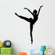 Ballerina Silhouette - Plie Wall Decal