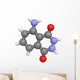 Luminol Molecules Wall Decal