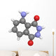 Luminol Molecules Wall Decal