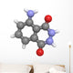 Luminol Molecules Wall Decal