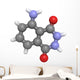 Luminol Molecules Wall Decal