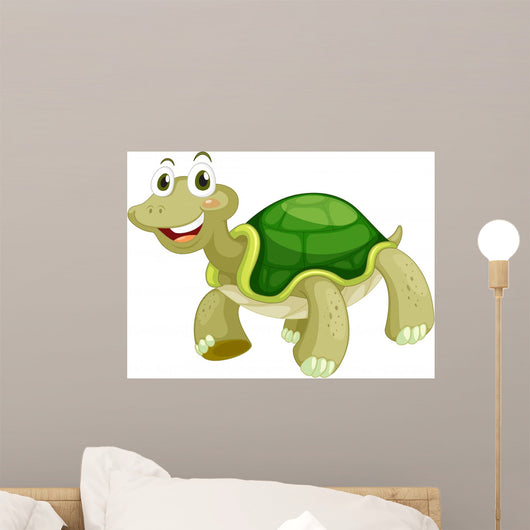 Animated Turtle Wall Decal