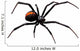 Black Widow Wall Decal