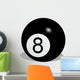 Ball 8 Billiards Wall Decal