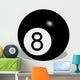 Ball 8 Billiards Wall Decal