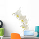 White Orchid Wall Decal