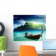 Boat Phi Phi Island Wall Decal