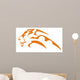 Lion Head Symbol Wall Decal