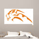 Lion Head Symbol Wall Decal