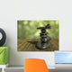 Balancing Pebbles Wall Mural