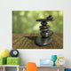Balancing Pebbles Wall Mural