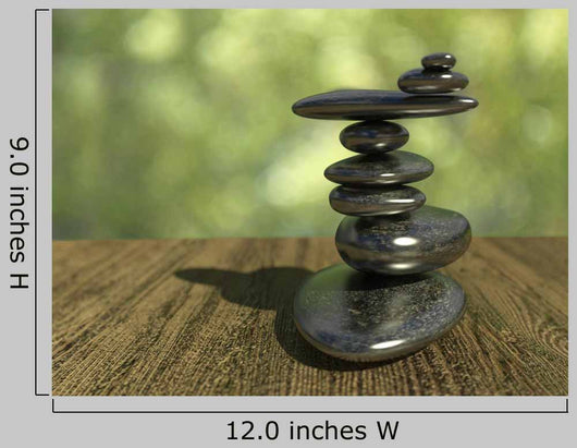 Balancing Pebbles Wall Mural
