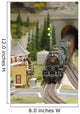 Model Train Wall Mural