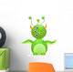 Green Cute Monster with
