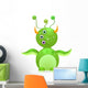 Green Cute Monster with