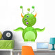 Green Cute Monster with