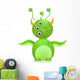 Green Cute Monster with