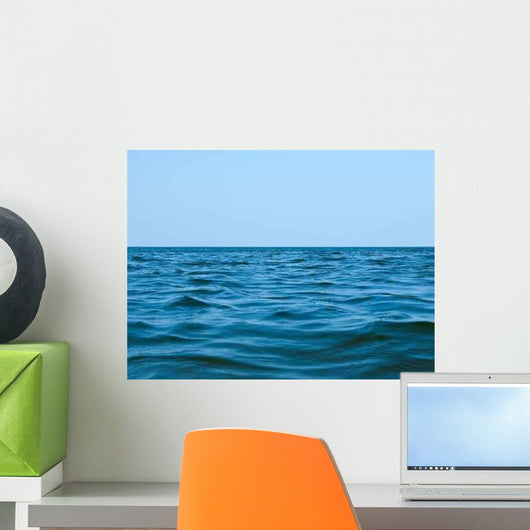 Skyline Sea Wall Decal
