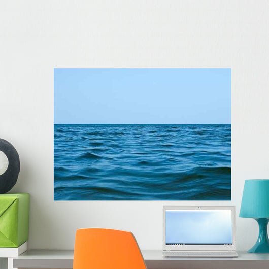 Skyline Sea Wall Decal