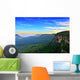 Blue Mountain at Sunset Wall Decal