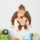 gorilla cartoon Wall Decal
