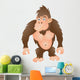 gorilla cartoon Wall Decal