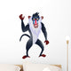 baboon cartoon Wall Decal