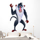 baboon cartoon Wall Decal