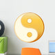 Taoism Symbol Gold Yin Wall Decal