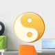 Taoism Symbol Gold Yin Wall Decal