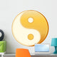 Taoism Symbol Gold Yin Wall Decal