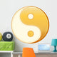 Taoism Symbol Gold Yin Wall Decal