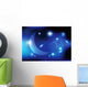 Moon and Shiny Wall Mural