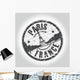 Paris Stamp Wall Mural