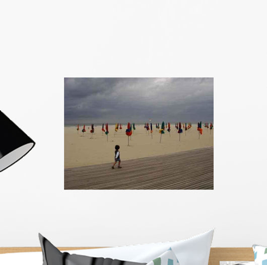 Child Boardwalk Deauville Wall Decal