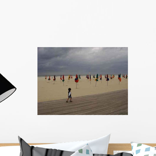 Child Boardwalk Deauville Wall Decal