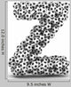 Letter Z from Soccer