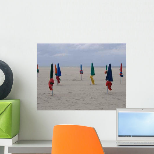 Plage Deauville Wall Decal