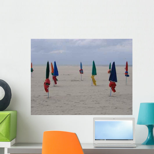 Plage Deauville Wall Decal