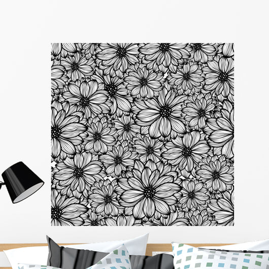 Vector Seamless Pattern Wall Decal