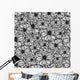 Vector Seamless Pattern Wall Decal