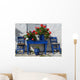 Typical Greek Courtyard with