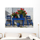 Typical Greek Courtyard with