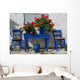 Typical Greek Courtyard with