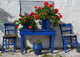 Typical Greek Courtyard with